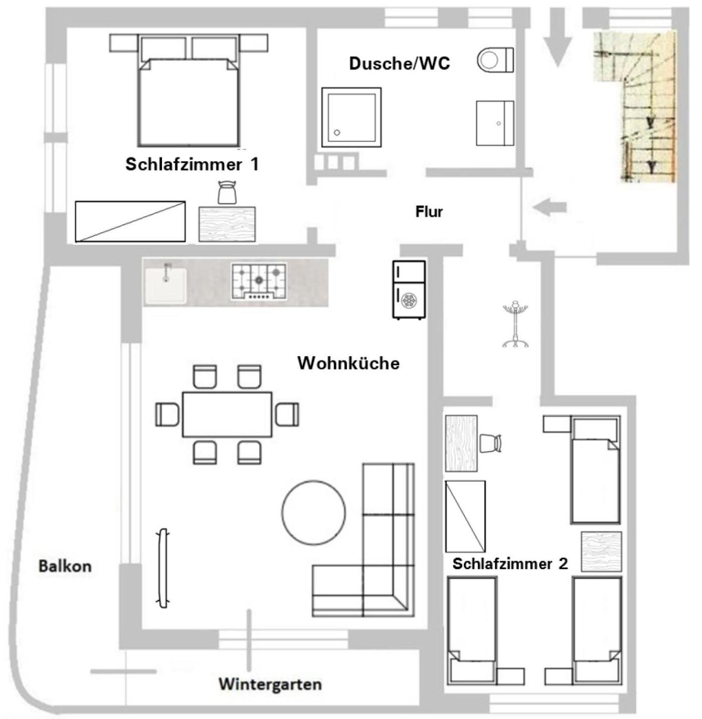 Ferienwohnung "Dream Suite" - Im Coburger Wonderland - Ihr Zuhause Auf Zeit! 科堡 外观 照片